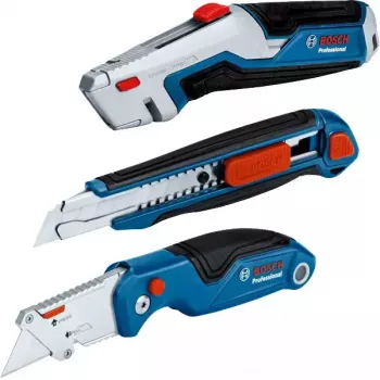 Bosch 1 600 A02 7M4 univerzálny nôž modrý, nerezový zatvárací nôž