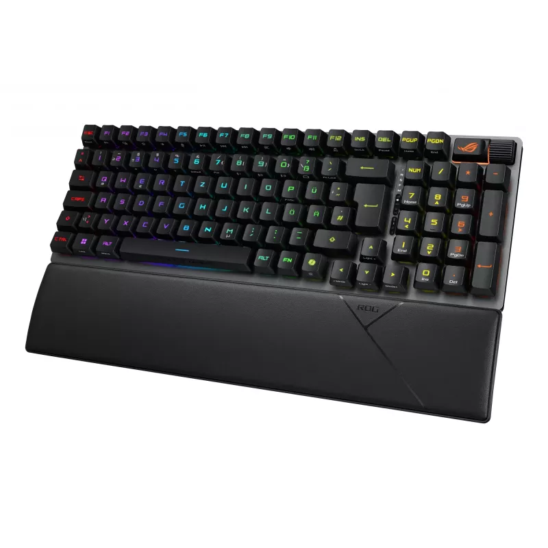 ASUS ROG Strix Scope II 96 RX Wireless herná klávesnica USB + RF Wireless + Bluetooth čierna