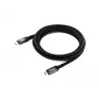 Equip USB4 Gen 2x2 C na C kábel, M/M, 2,0m, 4K/60Hz, 20 Gbit/s, PD 100W