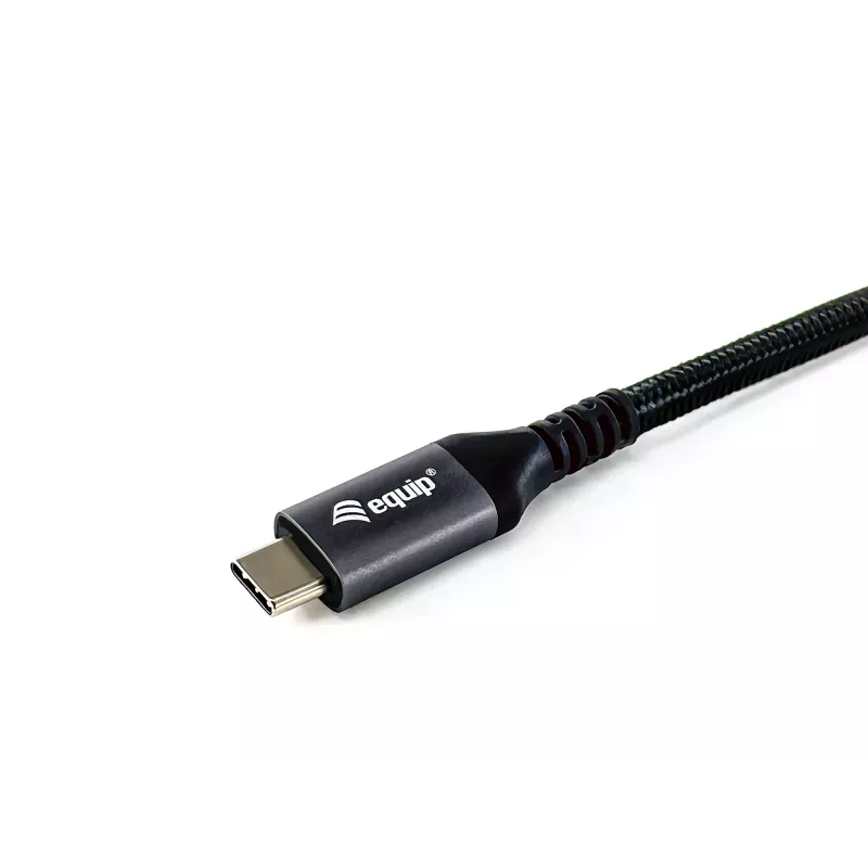 Equip USB4 Gen 2x2 C na C kábel, M/M, 2,0m, 4K/60Hz, 20 Gbit/s, PD 100W