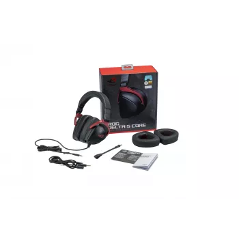 ASUS ROG Delta S Core headset káblový cez hlavu herný čierny
