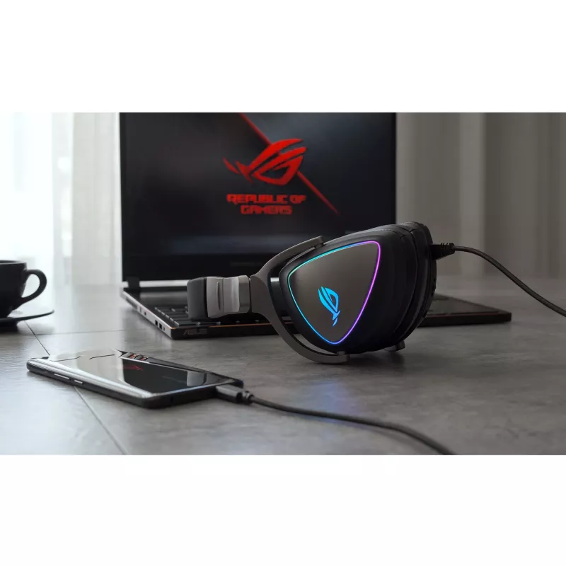 ASUS ROG Delta headset káblový herný headset čierny
