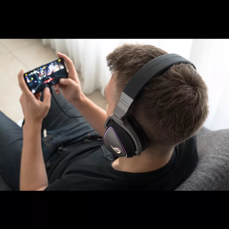 ASUS ROG Delta headset káblový herný headset čierny