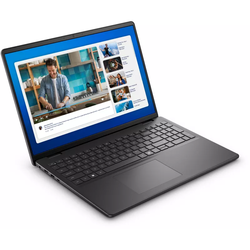 DELL DC16250 Intel Core 5 120U Notebook 40,6 cm (16 inch) Full HD+ 16 GB DDR5-SDRAM 512 GB SSD Wi-Fi 6 (802.11ax) Windows 11 Pro čierna