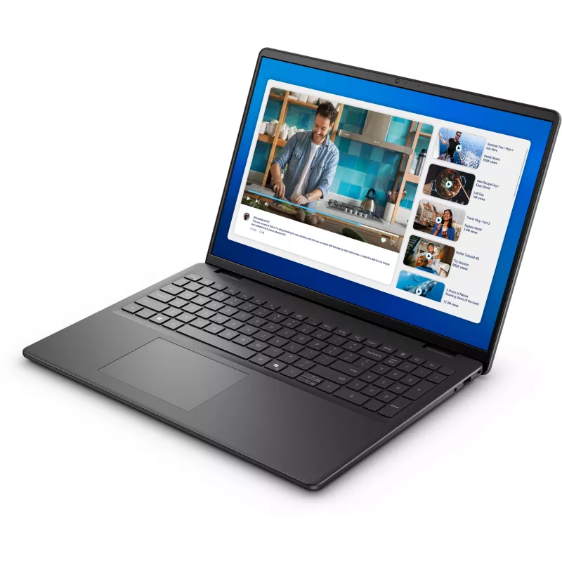 DELL DC16250 Intel Core 5 120U Notebook 40,6 cm (16 inch) Full HD+ 16 GB DDR5-SDRAM 512 GB SSD Wi-Fi 6 (802.11ax) Windows 11 Pro čierna