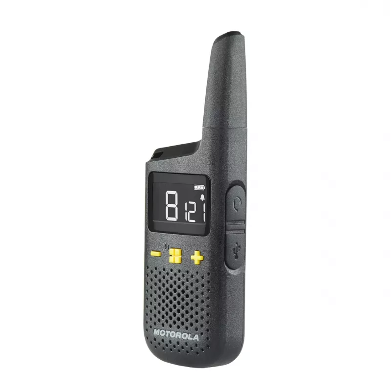 Motorola XT185 vysielačka 16 kanálov 446.00625 - 446.19375 MHz čierna