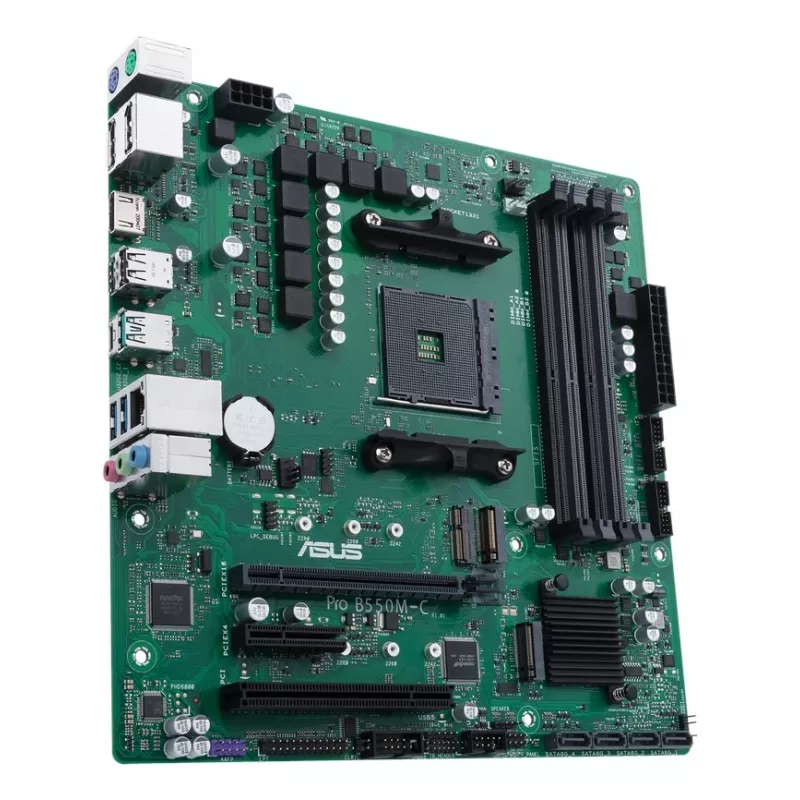 Základná doska ASUS PRO B550M-C/CSM AMD B550 Socket AM4 micro ATX