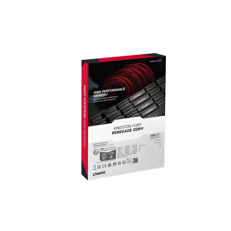 Kingston Technology FURY 64GB 3200MT/s DDR4 CL16 DIMM (sada 2) Renegade čierna
