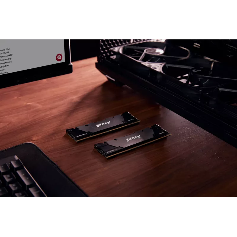 Kingston Technology FURY 64GB 3200MT/s DDR4 CL16 DIMM (sada 2) Renegade čierna