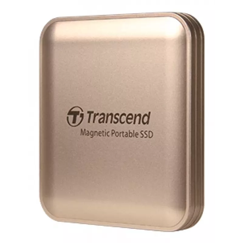TRANSCEND SSD - Esd420 prenosný disk - 4 TB - USB Type-C - šampanské zlato