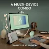 Logitech Pebble 2 Combo bezdrôtová klávesnica myš ružová QWERTY
