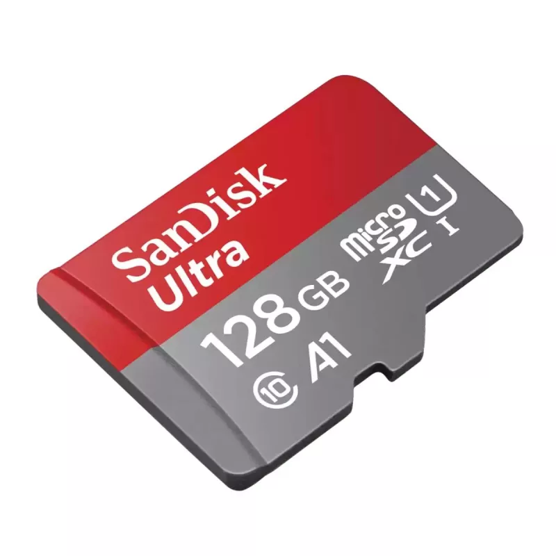 Flash pamäť SanDisk 128 GB MicroSDXC UHS-I Class 10 SDSQUAB-128G-GN6FA
