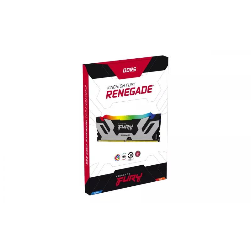 Kingston Technology FURY 32GB 6400MT/s DDR5 CL32 DIMM (sada 2) Renegade RGB