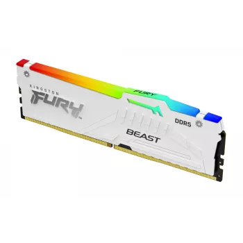 Kingston Technology FURY Beast 64GB 6000MT/s DDR5 CL36 DIMM (sada 2) biela RGB EXPO