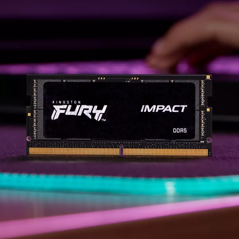 Kingston Technology FURY 32GB 6400MT/s DDR5 CL38 SODIMM (sada 2) Impact XMP