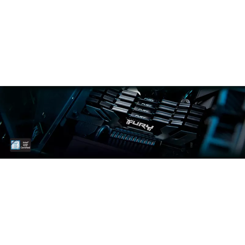 Kingston Technology FURY 32GB 8000MT/s DDR5 CL38 DIMM (sada 2) Renegade Silver XMP