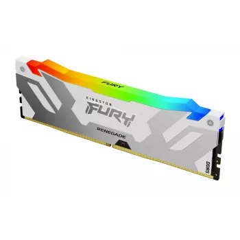 Kingston Technology FURY 64GB 6400MT/s DDR5 CL32 DIMM (sada 2) Renegade RGB biela XMP