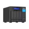 QNAP TVS-H474 NAS tower Intel® Pentium® G7400 8 GB DDR4 0 TB QuTS hero Black