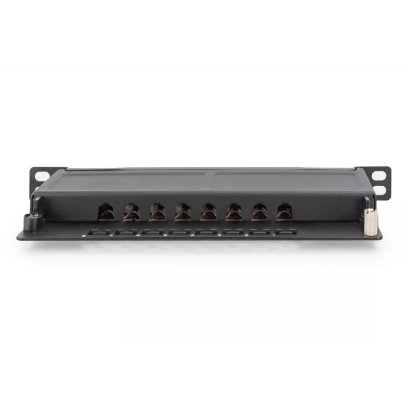 DIGITUS patch panel CAT6A tienený, 8-portový 1/2U, 10