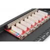 DIGITUS patch panel CAT6A tienený, 8-portový 1/2U, 10
