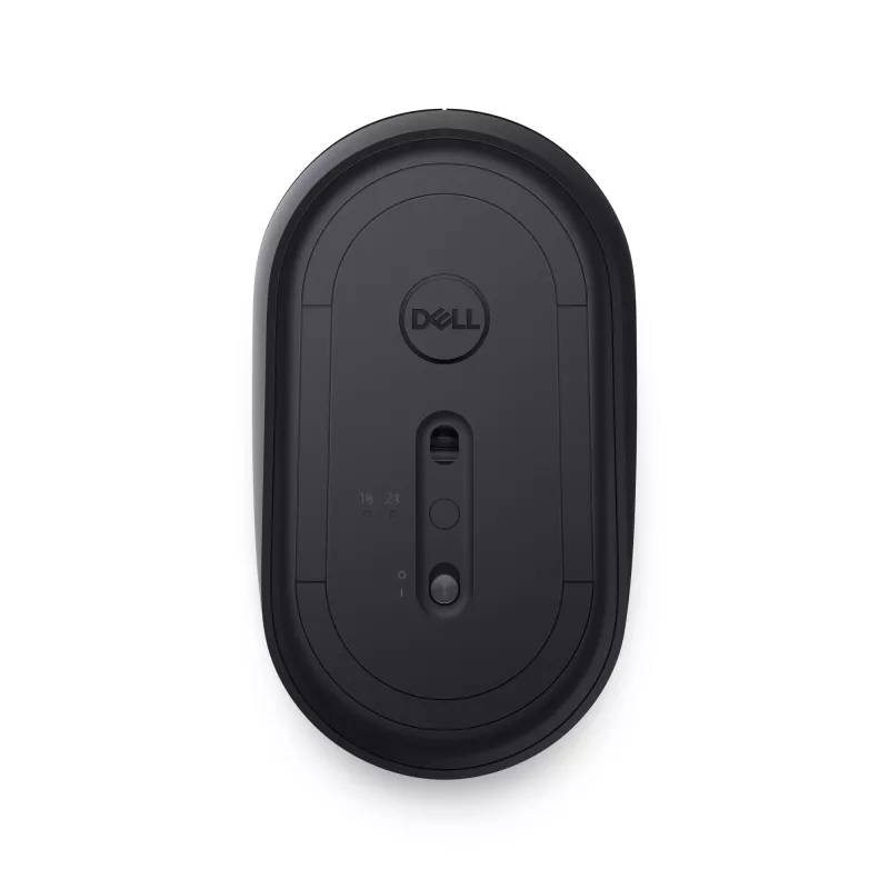 DELL mobilná bezdrôtová myš – MS3320W - čierna, obojručná, optická, RF Wireless + Bluetooth, 1600 DPI, čierna