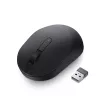 DELL mobilná bezdrôtová myš – MS3320W - čierna, obojručná, optická, RF Wireless + Bluetooth, 1600 DPI, čierna