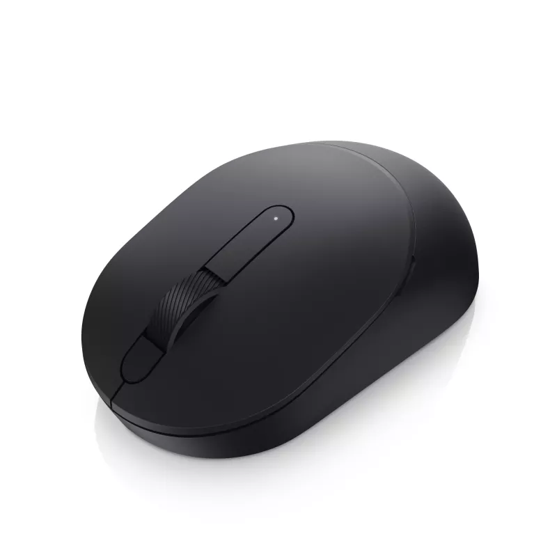 DELL mobilná bezdrôtová myš – MS3320W - čierna, obojručná, optická, RF Wireless + Bluetooth, 1600 DPI, čierna