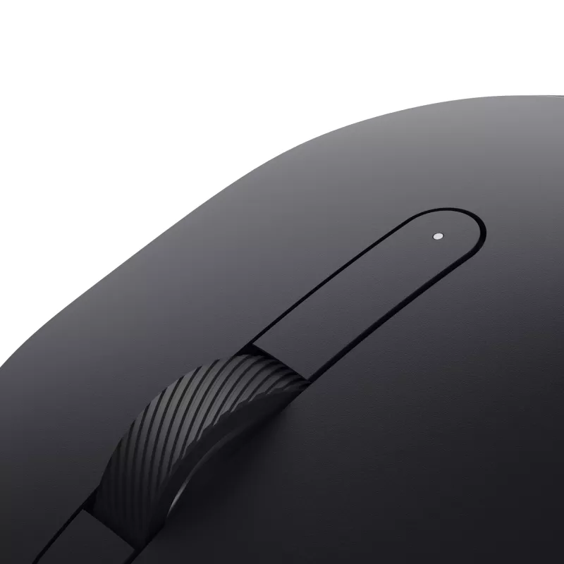 DELL mobilná bezdrôtová myš – MS3320W - čierna, obojručná, optická, RF Wireless + Bluetooth, 1600 DPI, čierna