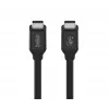 BELKIN USB4 kábel USB-C / USB-C 40 Gbit/s 100 W 0,8 m čierny