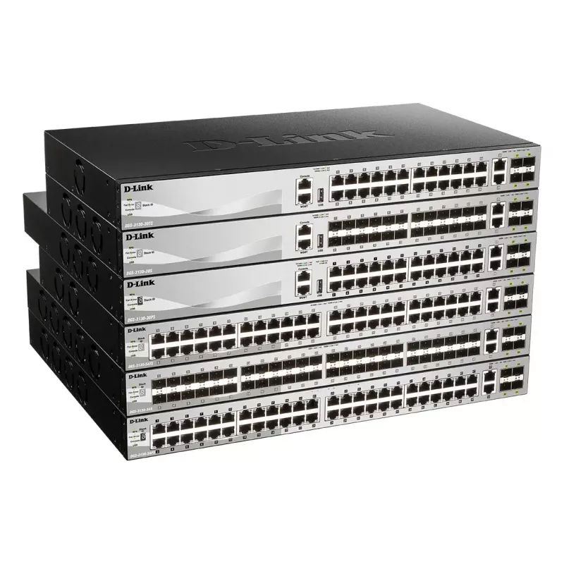 D-Link DGS-3130-30S/E sieťový switch Managed L3 10G Ethernet (100/1000/10000) sivý