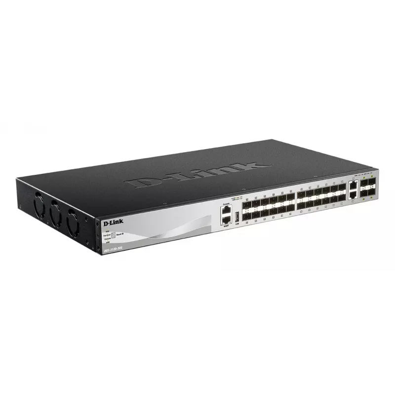 D-Link DGS-3130-30S/E sieťový switch Managed L3 10G Ethernet (100/1000/10000) sivý