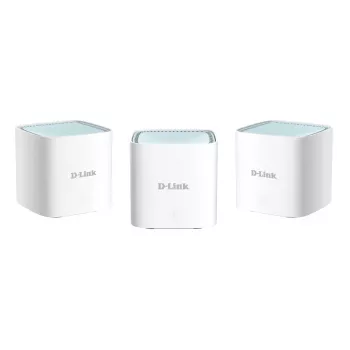 D-Link EAGLE PRO AI AX1500 Mesh systém - balenie 3 ks, biela, Intern, Mesh systém, napájanie, stav, 500 m², Dualband (2,4 GHz / 5 GHz)
