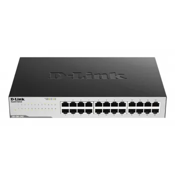 D-Link GO-SW-24G neupravovaný L2 Gigabit Ethernet (10/100/1000) 1U čierny