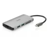 D-Link 8-in-1 USB-C hub s HDMI/Ethernet/čítačkou kariet/Power Delivery