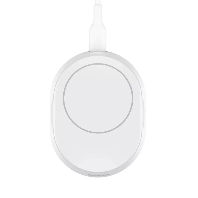 BELKIN bezdrôtová nabíjacia podložka – Boostcharge Pro – Qi2 15W – biela