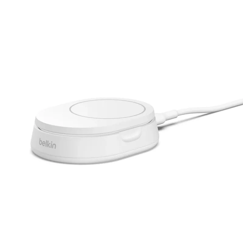 BELKIN bezdrôtová nabíjacia podložka – Boostcharge Pro – Qi2 15W – biela