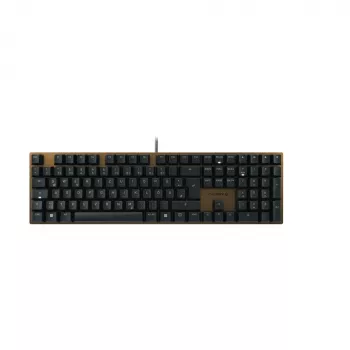 CHERRY KC 200 MX klávesnica univerzálna USB QWERTZ nemecká čierna, bronzová