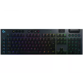 LOGITECH G915 Lightspeed bezdrôtová RGB mechanická herná klávesnica - čierna - Qwertz nemecká - taktilná