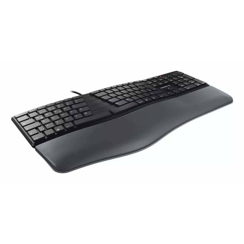 CHERRY KC 4500 ERGO klávesnica univerzálna USB AZERTY belgická čierna