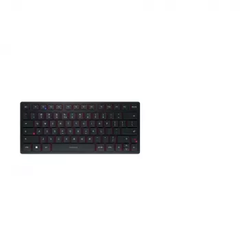 CHERRY KW 9200 MINI klávesnica univerzálna USB + RF Wireless + Bluetooth QWERTY anglická čierna