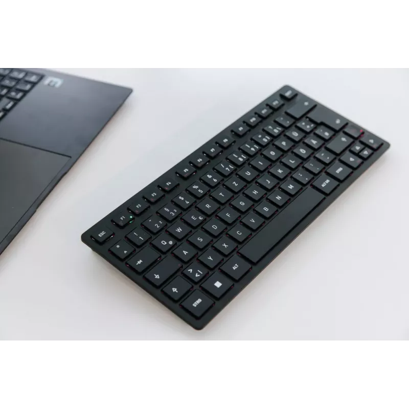 CHERRY KW 9200 MINI klávesnica univerzálna USB + RF Wireless + Bluetooth QWERTY anglická čierna