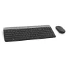 LOGITECH tenká bezdrôtová klávesnica a myš sada MK470 - grafitová - AZERTY belgická