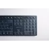 CHERRY KW 9100 SLIM klávesnica univerzálna RF Wireless + Bluetooth QWERTY anglická čierna