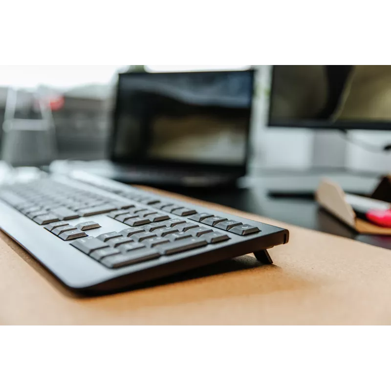 CHERRY KW 3000 klávesnica univerzálna RF Wireless QWERTY španielska čierna