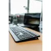 CHERRY KW 3000 klávesnica univerzálna RF Wireless QWERTY španielska čierna