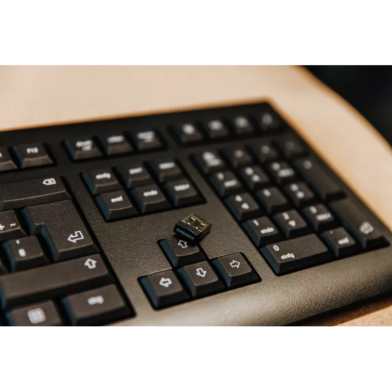 CHERRY KW 3000 klávesnica univerzálna RF Wireless QWERTY španielska čierna