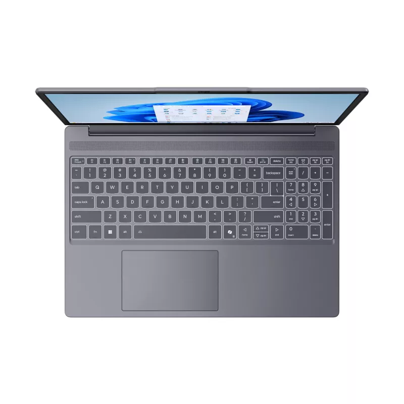 Lenovo IdeaPad tenký 3 15IRH10 Intel® Core™ i5 i5-13420H notebook 38,9 cm (15,3 inch) WUXGA 16 GB DDR5-SDRAM 512 GB SSD Wi-Fi 7 (802.11be) Windows 11 Home nemecký sivý
