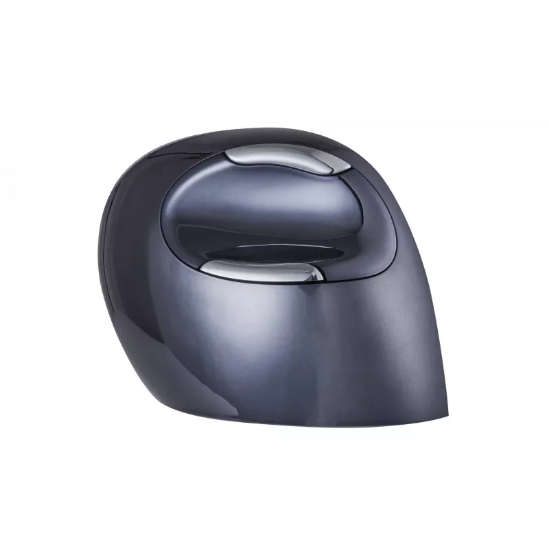 BakkerElkhuizen Evoluent D Medium Wireless, pravá ruka, vertikálny dizajn, laser, RF Wireless, 3200 DPI, čierna