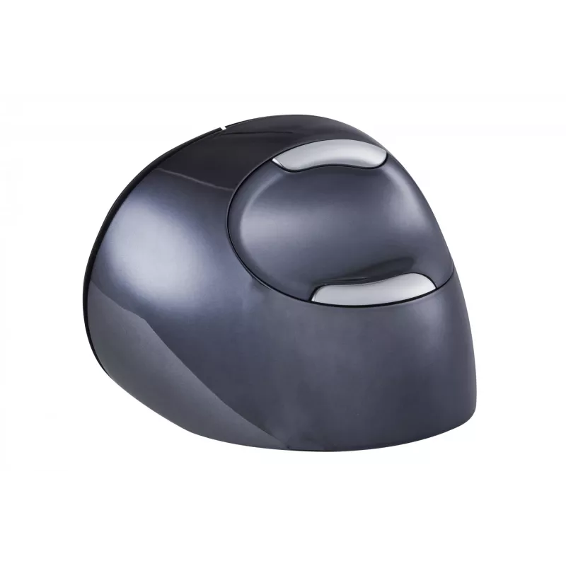 BakkerElkhuizen Evoluent D Medium Wireless, pravá ruka, vertikálny dizajn, laser, RF Wireless, 3200 DPI, čierna