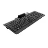 CHERRY SECURE BOARD 1.0 klávesnica kancelária USB QWERTZ nemecká čierna
